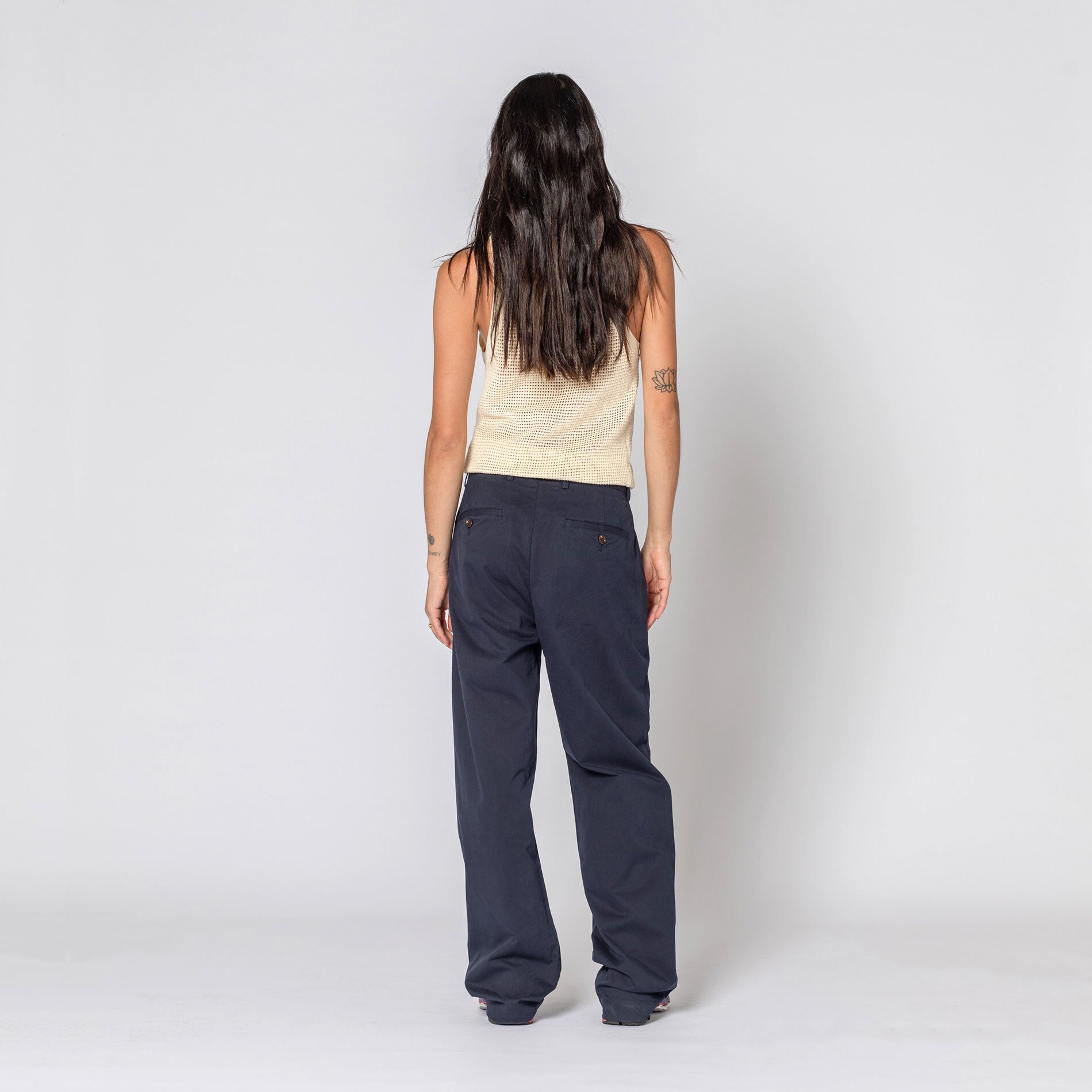 Women's Slouch Fit Dad Trousers | Boohoo UK